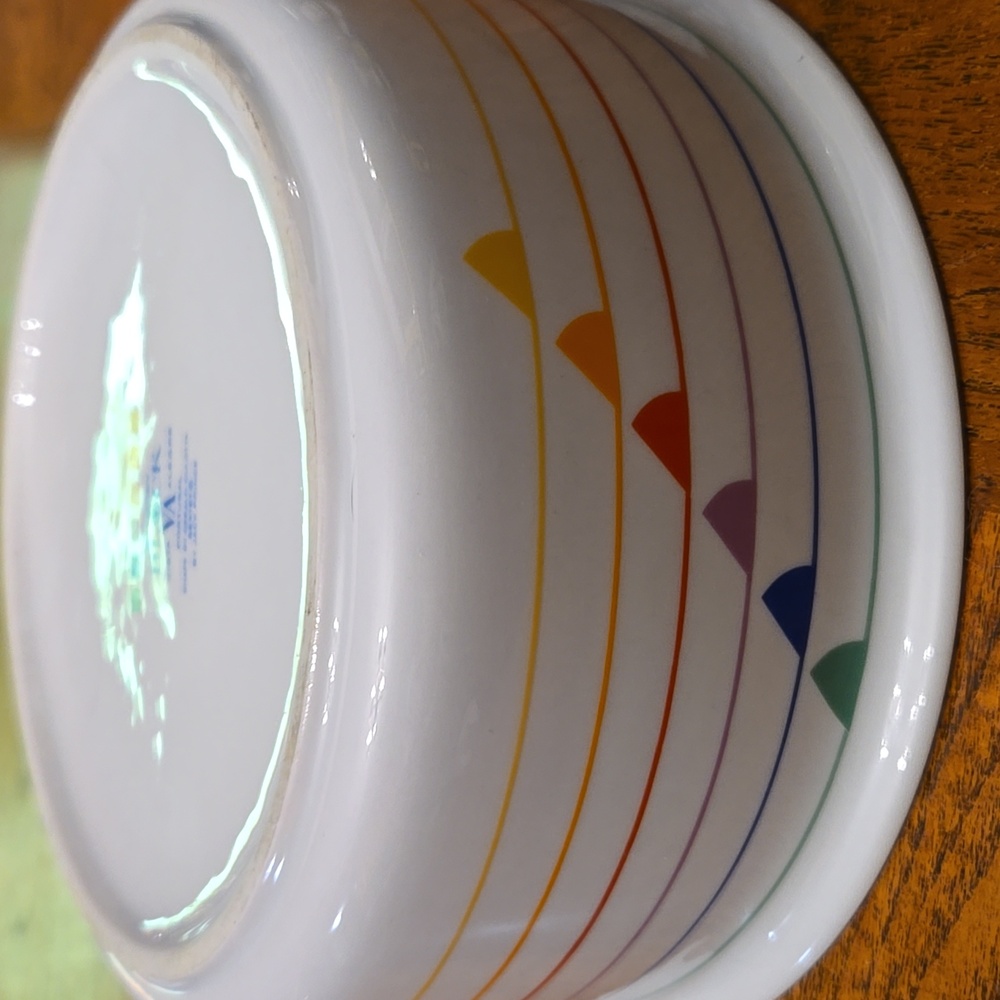 Colorful Striped Bowl - Picture 5 of 8